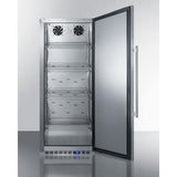 Summit Commercial All-Refrigerators Commercial 24" 10.1 Cu. Ft. Stainless Steel Built-In Freezerless Refrigerators