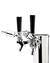 Summit Commercial Beer Dispensers 24" Wide Built-In Outdoor Kegerator with TapLocks