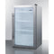 Summit Commercial Beverage Center 19 Inch Outdoor Beverage Center with Weatherproof Design, Automatic Defrost, Reversible Door, Adjustable Shelves, Adjustable Thermostat, and 100% CFC Free Design