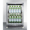 Summit Commercial Beverage Center 24" Wide Outdoor Mini Reach-In Beverage Center with Dolly