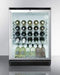Summit Commercial Freestanding, ADA Wine Cellars 24 Inch Freestanding Wine Cellar with 36-Bottle Capacity, ADA-Compliant Height, 4 Scalloped Wire Shelves, Automatic Defrost, Interior Lighting and Door Lock: Pro Handle