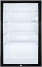 Summit Commercial Freestanding Beverage Center 20 Inch Undercounter Commercial Refrigerator with Glass Door, 3 Adjustable Glass Shelves, Dial Thermostat, Automatic Defrost, Door Lock, Interior Lighting and Hospital Grade Cord with 'Green Dot' Plug: Horizontal Handle