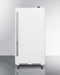 Summit Commercial Full Size All-Freezer 16.7 cu. ft. Freestanding Upright Freezer with Digital Thermostat, Adjustable Shelves, Casters, Frost-Free Operation, Factory Installed Lock, Door Shelves, 16.7 Cu. Ft. Capacity, Commercially Approved and CFC Free: Right-Swing Hinge