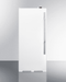 Summit Commercial Full Size All-Freezer 21 cu. ft. Freestanding Upright Freezer with Digital Thermostat, Adjustable Shelves, Frost-Free Operation, Factory Installed Lock, Door Shelves, 21 Cu. Ft. Capacity, Commercially Approved and CFC Free: Left-Swing Hinge