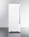 Summit Commercial Full Size All-Freezer 21 cu. ft. Freestanding Upright Freezer with Digital Thermostat, Adjustable Shelves, Frost-Free Operation, Front Mounted Lock, Door Shelves, 21 Cu. Ft. Capacity, Commercially Approved and CFC Free: Left-Swing Hinge
