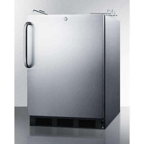 Summit Commercial Outdoor, ADA Kegerator 24" Wide Outdoor Kegerator, ADA Compliant