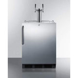 Summit Commercial Outdoor, ADA Kegerator 24" Wide Outdoor Wine Kegerator, ADA Compliant