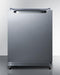 Summit Commercial Outdoor Beer Dispensers 24 Inch Built-In Outdoor Kegerator with 6.04 Cu.Ft. Storage Capacity, Weatherproof Design