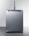 Summit Commercial Outdoor Coffee Kegerators 24 Inch Built-In Outdoor Coffee Kegerator with Nitro-Infused Coffee Dispenser, 6.04 Cu.Ft. Storage Capacity, Weatherproof Design