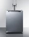 Summit Commercial Outdoor Coffee Kegerators 24 Inch Built-In Outdoor Coffee Kegerator with Nitro-Infused Coffee Dispenser, 6.04 Cu.Ft. Storage Capacity, Weatherproof Design