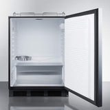 Summit Commercial Undercounter, ADA Beer Dispenser 24" Wide Built-In Kegerator, ADA Compliant