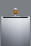 Summit Commercial Undercounter, ADA Beer Dispenser 24" Wide Built-In Kegerator, ADA Compliant
