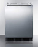 Summit Commercial Undercounter, ADA Beer Dispenser 24" Wide Built-In Kegerator, ADA Compliant