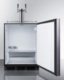 Summit Commercial Undercounter, ADA Beer Dispenser 24" Wide Built-In Kegerator, ADA Compliant