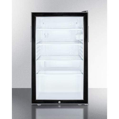 Summit Commercial Undercounter, ADA Beverage Center 20" Wide Built-In All-Refrigerator, ADA Compliant