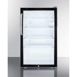 Summit Commercial Undercounter, ADA Beverage Center 20" Wide Built-In All-Refrigerator, ADA Compliant
