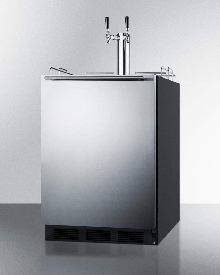 Summit Commercial Undercounter, ADA Coffee Kegerators 24" Wide Built-In Coffee Kegerator, ADA Compliant