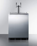 Summit Commercial Undercounter, ADA Coffee Kegerators 24" Wide Built-In Coffee Kegerator, ADA Compliant