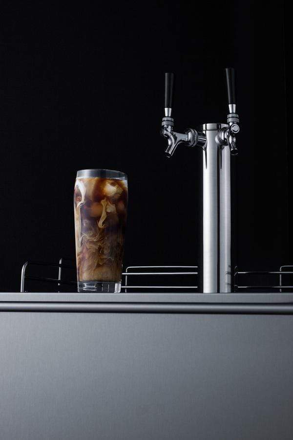 Summit Commercial Undercounter, ADA Coffee Kegerators 24" Wide Built-In Coffee Kegerator, ADA Compliant