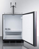 Summit Commercial Undercounter, ADA Coffee Kegerators 24" Wide Built-In Coffee Kegerator, ADA Compliant