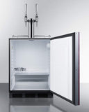 Summit Commercial Undercounter, ADA Coffee Kegerators 24" Wide Built-In Coffee Kegerator, ADA Compliant