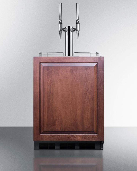 Summit Commercial Undercounter, ADA Coffee Kegerators 24" Wide Built-In Coffee Kegerator, ADA Compliant