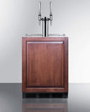 Summit Commercial Undercounter, ADA Coffee Kegerators 24" Wide Built-In Coffee Kegerator, ADA Compliant