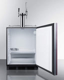 Summit Commercial Undercounter, ADA Coffee Kegerators 24" Wide Built-In Coffee Kegerator, ADA Compliant