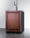 Summit Commercial Undercounter, ADA Coffee Kegerators 24" Wide Built-In Coffee Kegerator, ADA Compliant