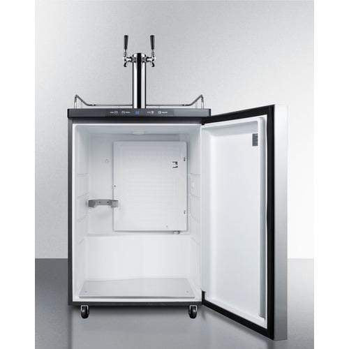 Summit Commercial Undercounter Beer Dispensers 24" Wide Built-In Kegerator