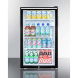 Summit Commercial Undercounter Beverage Center 20" Wide Built-In All-Refrigerator