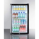 Summit Commercial Undercounter Beverage Center 20" Wide Built-In All-Refrigerator