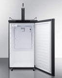Summit Freestanding Beer Coolers Full-Sized Kegerator
