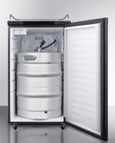 Summit Freestanding Beer Coolers Full-Sized Kegerator