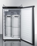 Summit Freestanding Beer Coolers Full-Sized Kegerator
