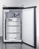 Summit Freestanding Beer Coolers Full-Sized Kegerator