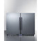 Summit French Door 36" 5.8 cu.ft. Stainless Steel Built-In Side-by-Side Refrigerator-Freezer - ADA Compliant