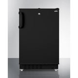 Summit Refrigerator-Freezer 20" 2.68 cu. ft. Black Built In Refrigerator - ADA Compliant