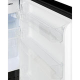 Summit Refrigerator-Freezer 20" 2.68 cu. ft. Black Built In Refrigerator - ADA Compliant