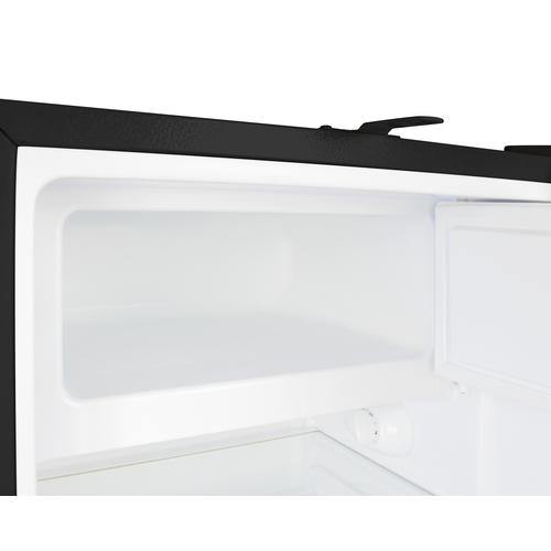 Summit Refrigerator-Freezer 20" 2.68 cu. ft. Black Built In Refrigerator - ADA Compliant