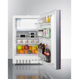 Summit Refrigerator-Freezer 20" 2.68 cu. ft. Custom Panel Built In Refrigerator - ADA Compliant