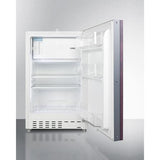 Summit Refrigerator-Freezer 20" 2.68 cu. ft. Custom Panel Built In Refrigerator - ADA Compliant