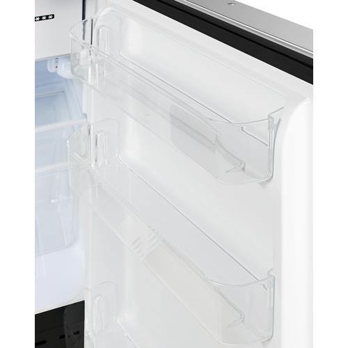 Summit Refrigerator-Freezer 20" 2.68 cu.ft Stainless Steel Built-in Refrigerator - ADA Compliant