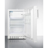 Summit Refrigerator-Freezer 20" 2.69 cu. ft. White Built-In Compact Refrigerator - ADA Compliant