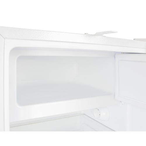 Summit Refrigerator-Freezer 20" 2.69 cu. ft. White Built-In Compact Refrigerator - ADA Compliant