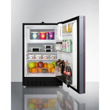 Summit Refrigerator-Freezer 20" Wide Built-in Refrigerator-Freezer, ADA Compliant