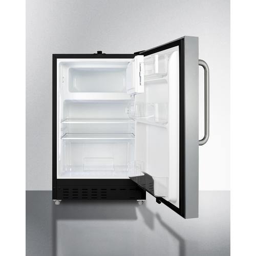 Summit Refrigerator-Freezer 20" Wide Built-in Refrigerator-Freezer, ADA Compliant