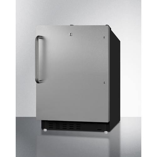 Summit Refrigerator-Freezer 20" Wide Built-in Refrigerator-Freezer, ADA Compliant