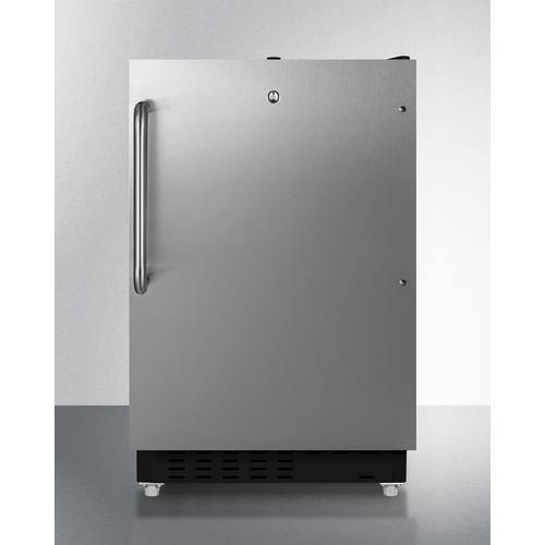 Summit Refrigerator-Freezer 20" Wide Built-in Refrigerator-Freezer, ADA Compliant