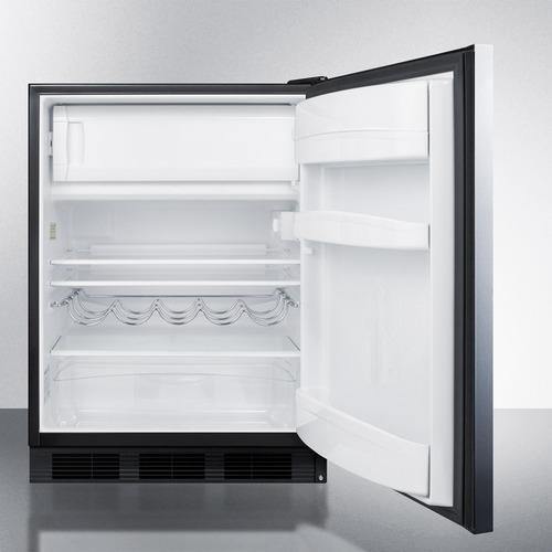 Summit Refrigerator-Freezer 24" Wide Refrigerator-Freezer